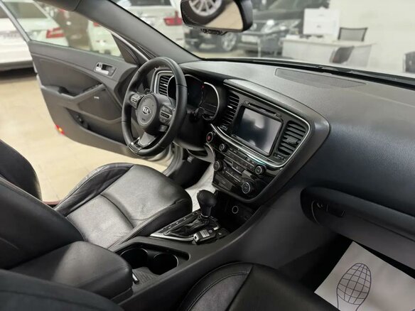 2015 Kia Optima III Рестайлинг, серебристый, 995000 рублей - вид 13