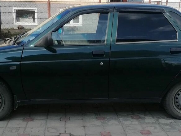 2003 Lada (ВАЗ) 2110, зелёный, 230000 рублей