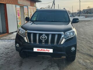 2017 Toyota Land Cruiser Prado 150 Series Рестайлинг 1, чёрный, 4370000 рублей, вид 1