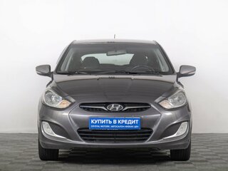 2012 Hyundai Solaris I, серый, 859000 рублей, вид 3