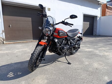 2019 Ducati Scrambler 800, оранжевый, 600000 рублей, вид 2