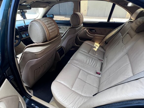 2000 BMW 5 серии 525d IV (E39) Рестайлинг, зелёный, 750000 рублей - вид 8