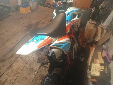 2022 Kayo Basic TT125, оранжевый, 45000 рублей, вид 4