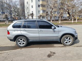 2000 BMW X5 3.0i I (E53), серебристый, 1000000 рублей, вид 2