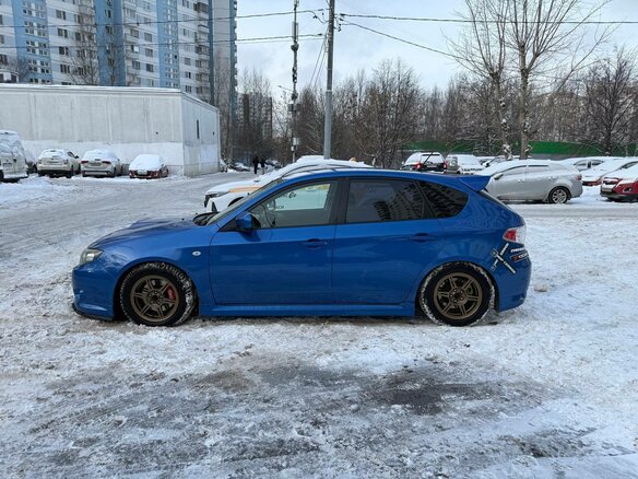 2007 Subaru Impreza WRX III, синий, 1100000 рублей - вид 4