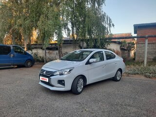 2021 Mitsubishi Attrage I Рестайлинг, белый, 1470000 рублей, вид 1