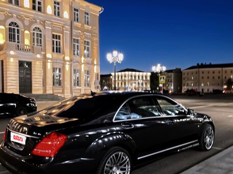 2011 Mercedes-Benz S-Класс 500 V (W221) Рестайлинг, чёрный, 5300000 рублей, вид 3