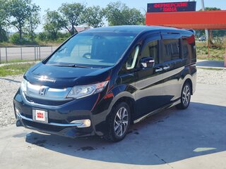 2017 Honda Stepwgn V, чёрный, 1880000 рублей, вид 1