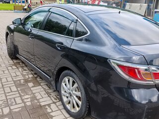 2011 Mazda 6 II (GH) Рестайлинг, чёрный, 850000 рублей, вид 4