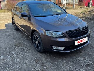 2013 Skoda Octavia III (A7), коричневый, 950000 рублей, вид 4