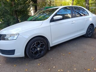 2017 Skoda Rapid I Рестайлинг, белый, 1150000 рублей, вид 5