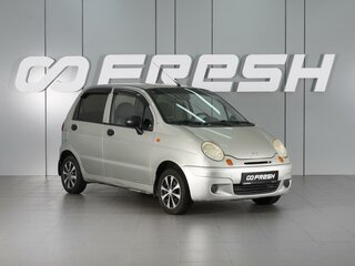 2007 Daewoo Matiz I Рестайлинг, серебристый, 370000 рублей, вид 1