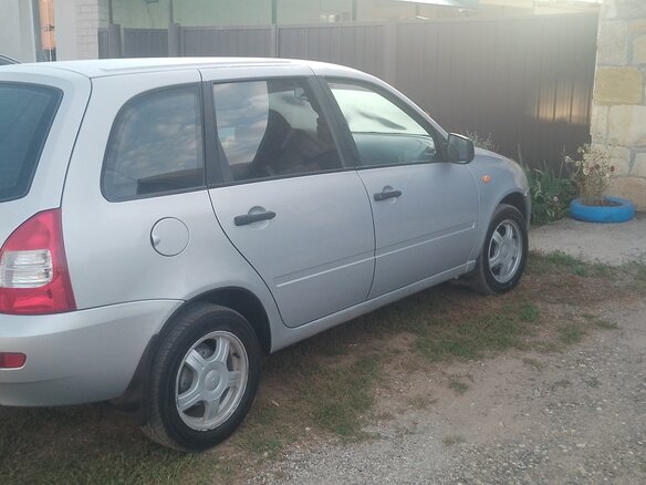 2008 Lada (ВАЗ) Kalina I, серебристый, 300000 рублей - вид 10