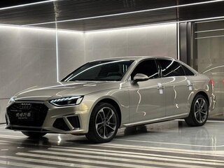 2022 Audi A4 35 TFSI V (B9) Рестайлинг, серебристый, 2261027 рублей, вид 1