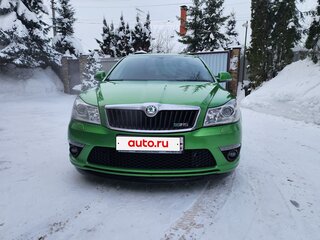 2012 Skoda Octavia RS II Рестайлинг, зелёный, 1770000 рублей, вид 5