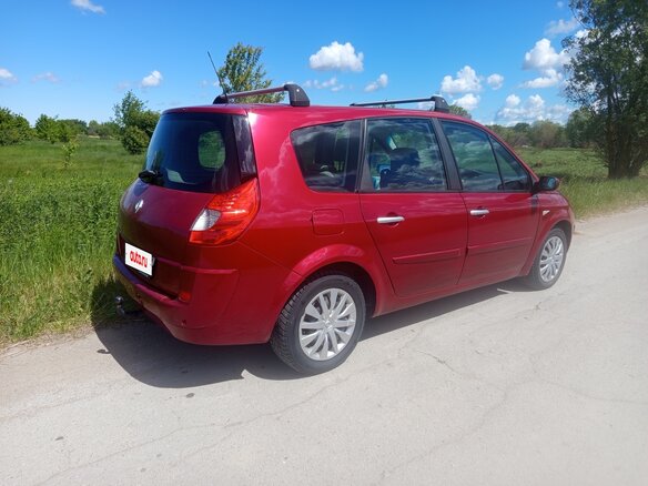 2009 Renault Scenic II Рестайлинг, красный, 598000 рублей - вид 2
