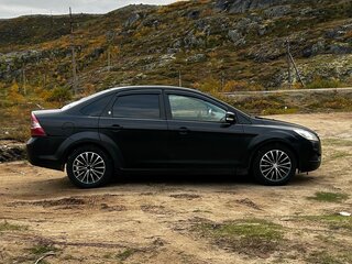 2008 Ford Focus II Рестайлинг, чёрный, 430000 рублей, вид 2