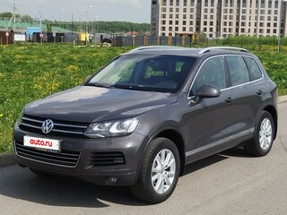 2012 Volkswagen Touareg II, чёрный, 1690000 рублей, вид 1