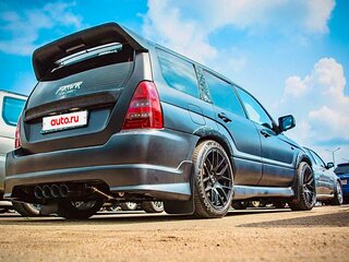 2005 Subaru Forester II, чёрный, 1800000 рублей, вид 1