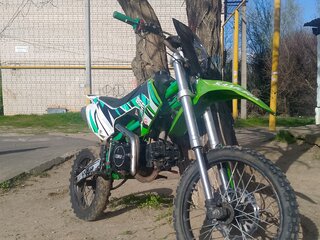 2022 BSE MX 125, зелёный, 50000 рублей, вид 3