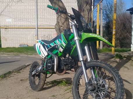 2022 BSE MX 125, зелёный, 50000 рублей, вид 3