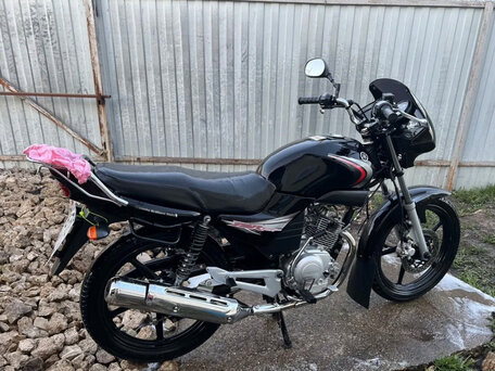 2009 Yamaha YBR125, чёрный, 140000 рублей, вид 2