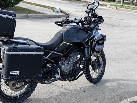 2024 CFMoto 450MT Touring, серый, 750000 рублей, вид 3