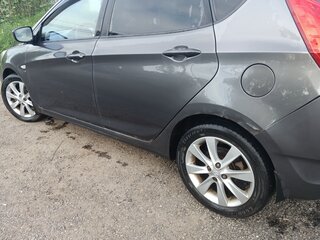 2011 Hyundai Solaris I, серый, 540000 рублей, вид 5