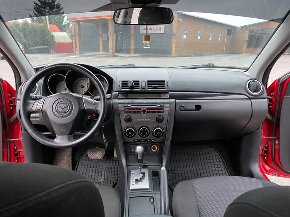 2007 Mazda 3 I (BK) Рестайлинг, красный, 650000 рублей - вид 10