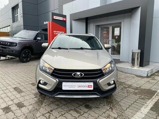 2018 Lada (ВАЗ) Vesta SW Cross I, бежевый, 1032000 рублей, вид 2