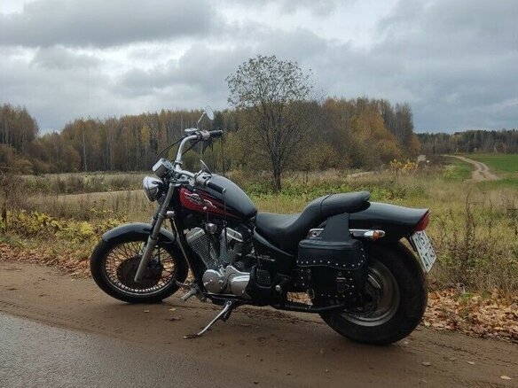 1996 Honda Steed 400, чёрный, 270000 рублей - вид 2