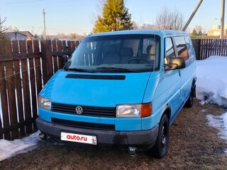 1991 Volkswagen Transporter T4, голубой, 350000 рублей, вид 1