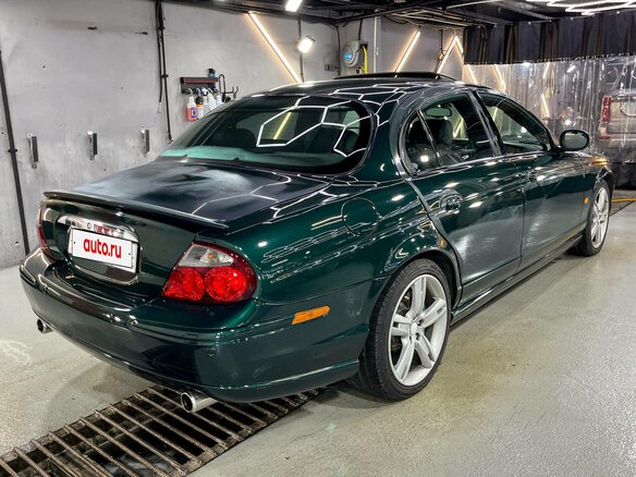 2003 Jaguar S-Type R I, чёрный - вид 5
