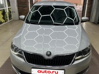 2018 Skoda Rapid I Рестайлинг, серебристый, 1300000 рублей, вид 1
