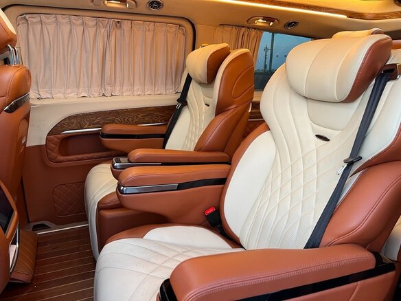 2020 Mercedes-Benz V-Класс Long 260 длинный III (W447) Рестайлинг, чёрный, 7690000 рублей - вид 30
