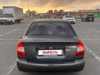 2005 Hyundai Accent ТагАЗ II, серый, 280000 рублей, вид 5
