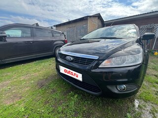 2010 Ford Focus II Рестайлинг, чёрный, 630000 рублей, вид 4