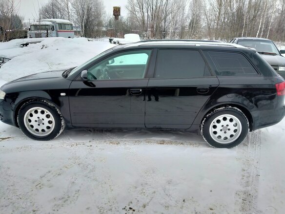 2008 Audi A4 8V III (B7), чёрный, 680000 рублей - вид 4