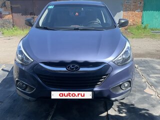 2015 Hyundai ix35 I Рестайлинг, синий, 1500000 рублей, вид 3