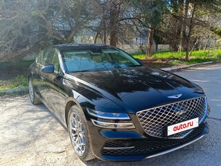 2021 Genesis G80 II, чёрный, 3700000 рублей, вид 3