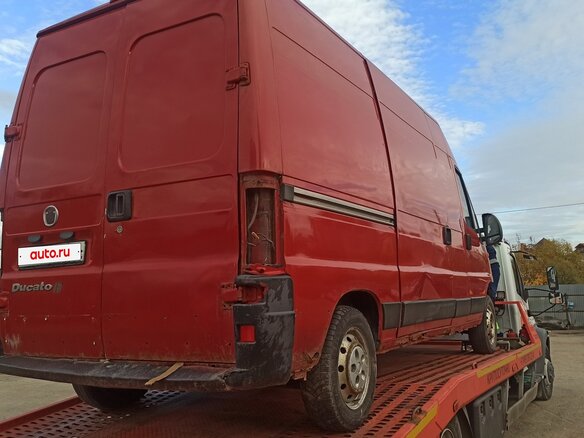 2010 Fiat Professional Ducato, красный, 238600 рублей - вид 1