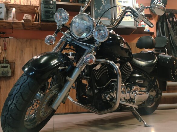 2008 Yamaha XVS1100, чёрный, 650000 рублей