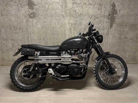 2010 Triumph Scrambler, серый, 650000 рублей, вид 1