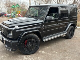 2002 Mercedes-Benz G-Класс 500 II (W463), чёрный, 3500000 рублей, вид 4