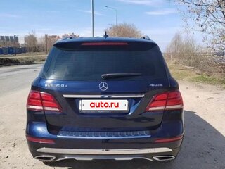2017 Mercedes-Benz GLE 350 d I (W166), синий, 3750000 рублей, вид 2