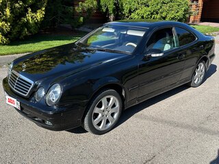2001 Mercedes-Benz CLK-Класс 230 I (W208) Рестайлинг, чёрный, 410000 рублей, вид 1