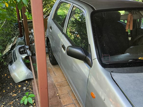 2002 Suzuki Alto V, серый, 210000 рублей - вид 6
