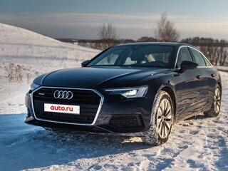 2021 Audi A6 45 TFSI V (C8), синий, 3940000 рублей, вид 1
