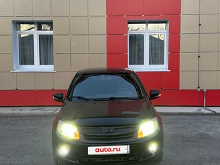 2012 Lada (ВАЗ) Granta I, чёрный, 195000 рублей, вид 1