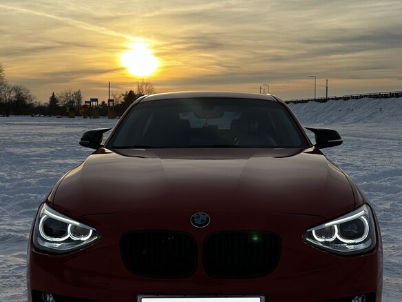 2013 BMW 1 серии 116i II (F20/F21), красный, 900000 рублей - вид 2